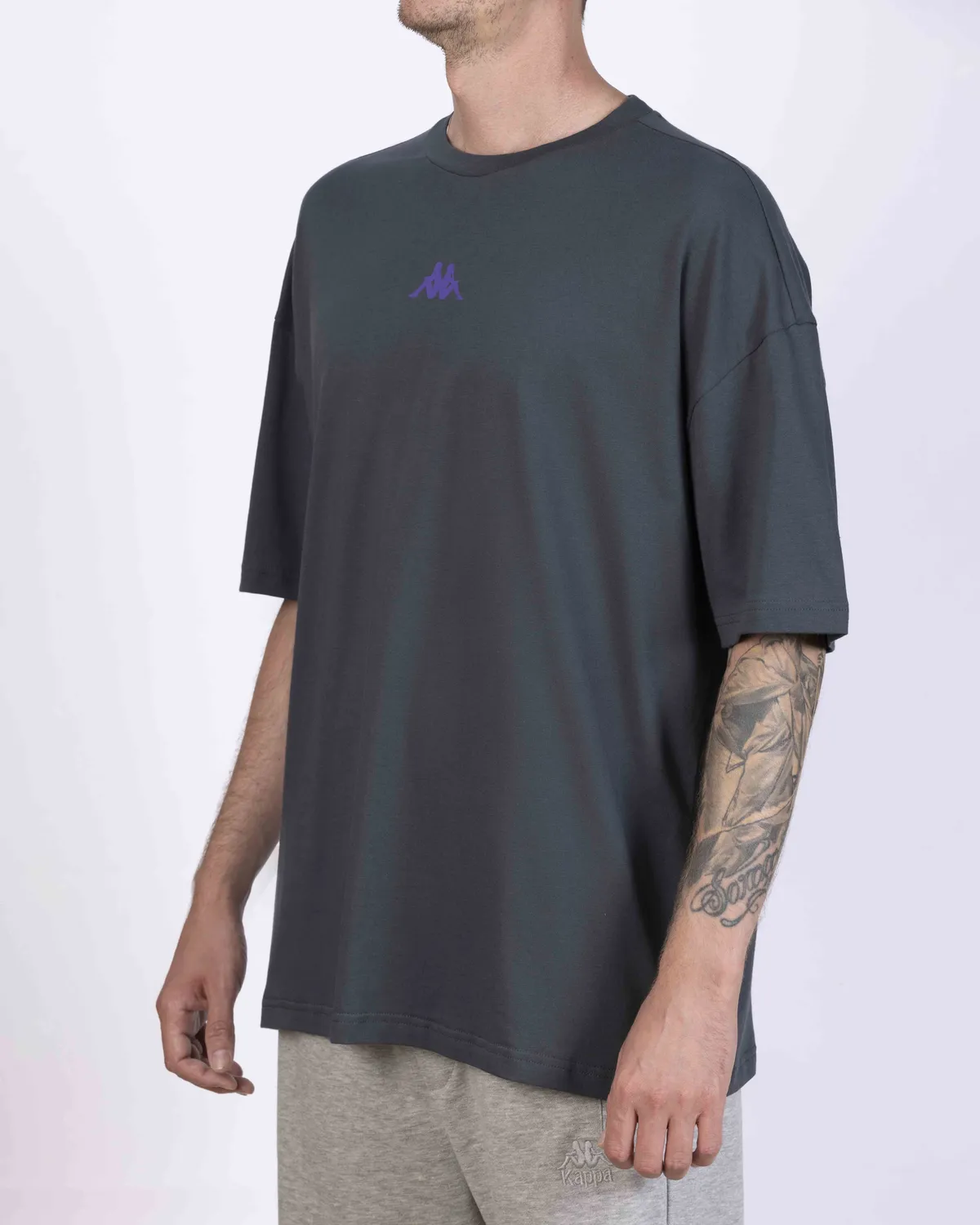 Siyah Authentic Goldes Erkek Antrasit Regular Fit Tişört