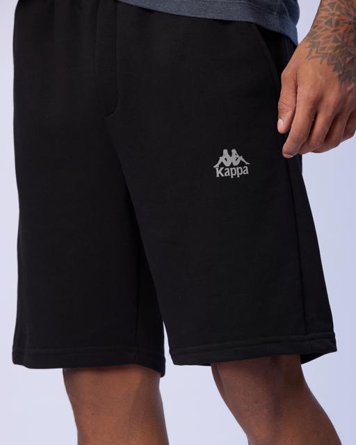 Siyah Gianni Short Erkek Siyah Comfort Fit Şort - KAPPA® Türkiye