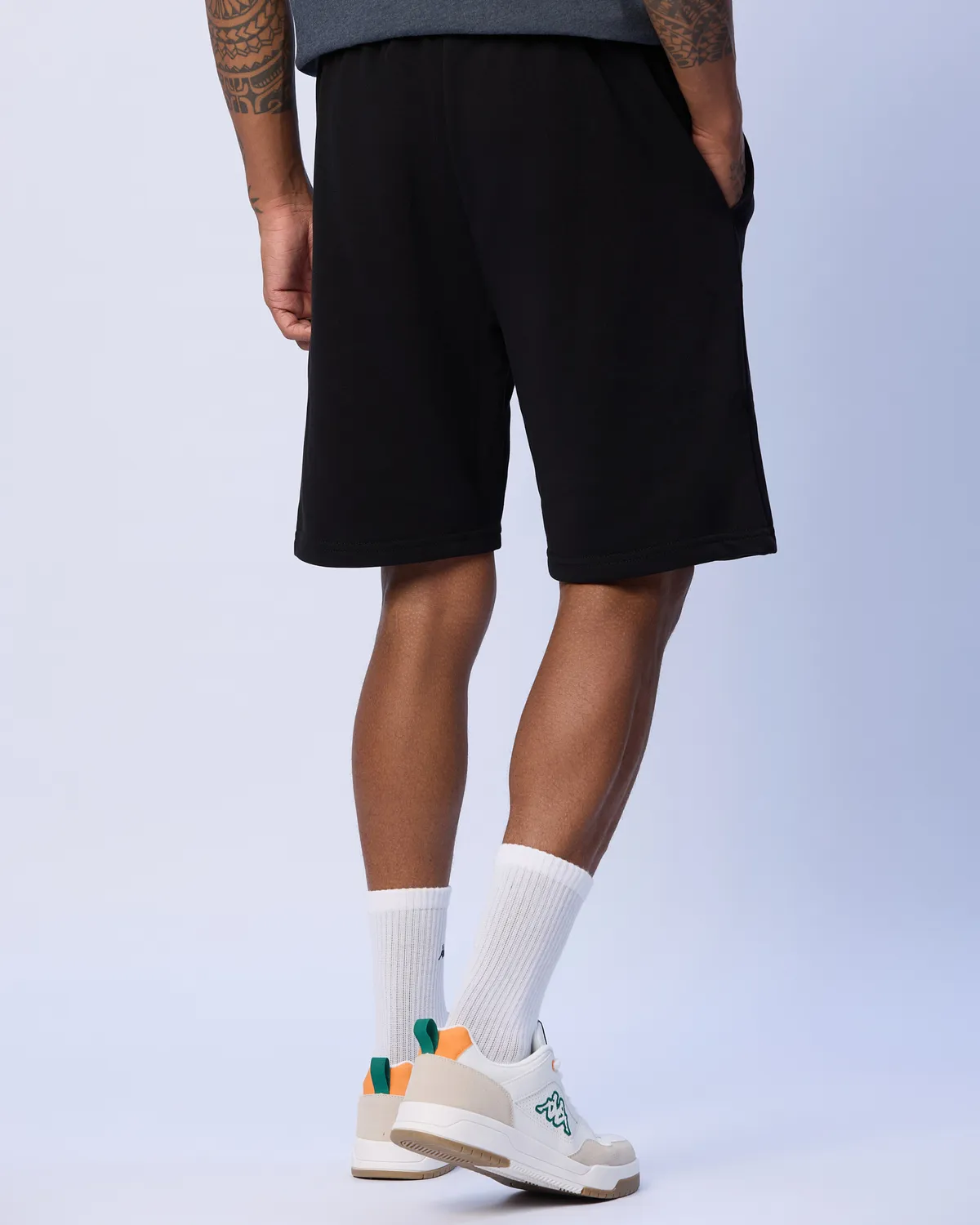 Siyah Gianni Short Erkek Siyah Comfort Fit Şort