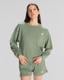 Authentic Sylia Sweatshirt Kadın Siyah Regular Fit Sweatshirt