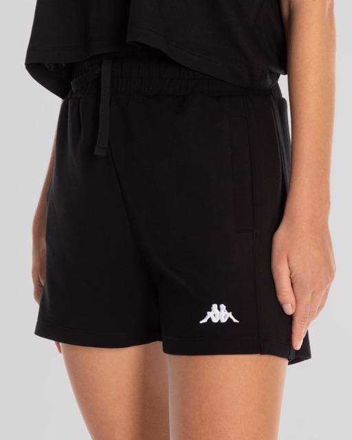 Siyah Authentic Sylia Short Kadın Siyah Regular Fit Şort - KAPPA® Türkiye