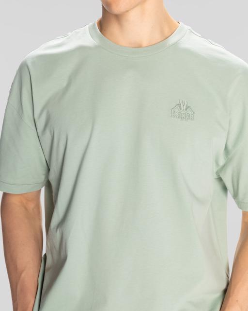 Beyaz Authentic Fabrizio Erkek Taş Rengi Regular Fit Tişört - KAPPA® Türkiye