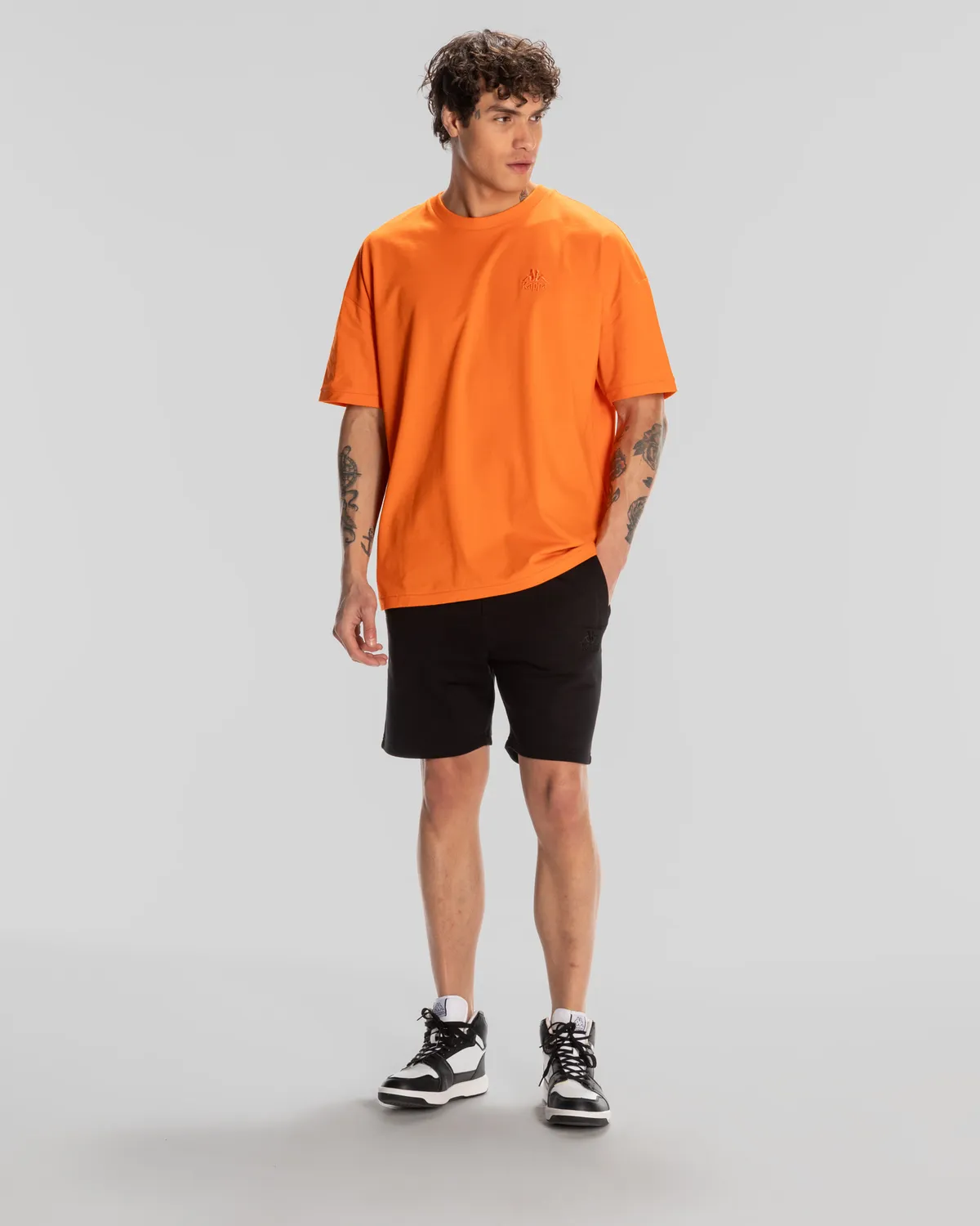 Turuncu Authentic Fabrizio Erkek Turuncu Regular Fit Tişört