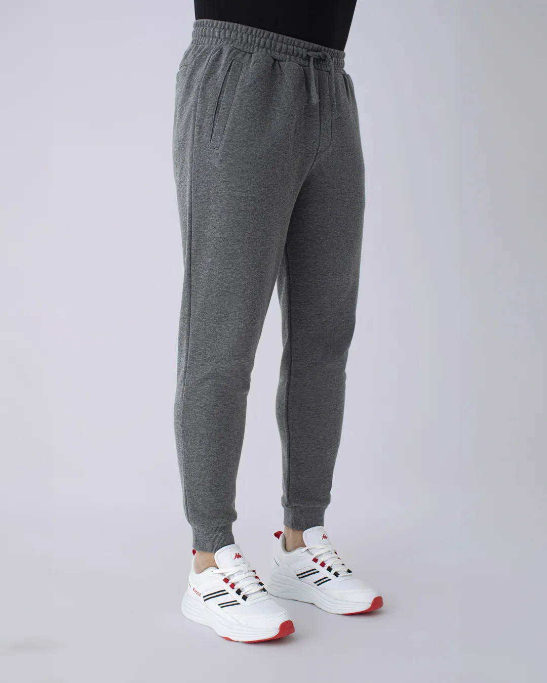 Gri Authentic Wayne Erkek Gri-Melanj Regular Fit Eşofman Altı