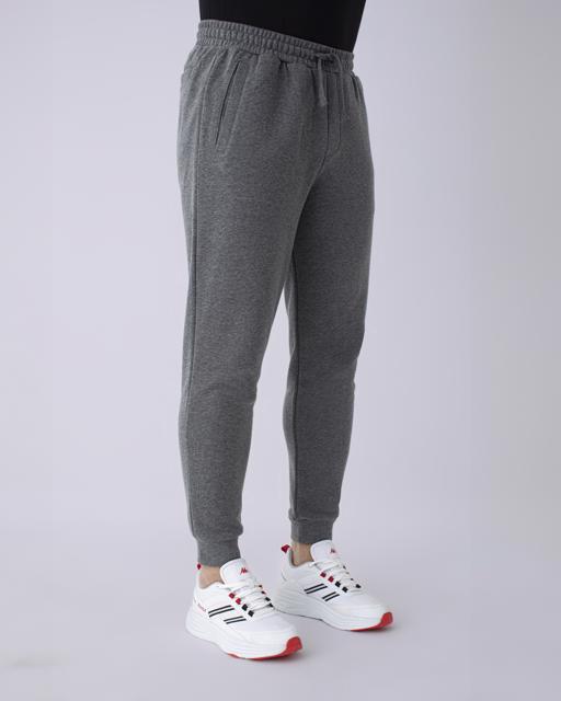 Gri Authentic Wayne Erkek Gri-Melanj Regular Fit Eşofman Altı - KAPPA® Türkiye