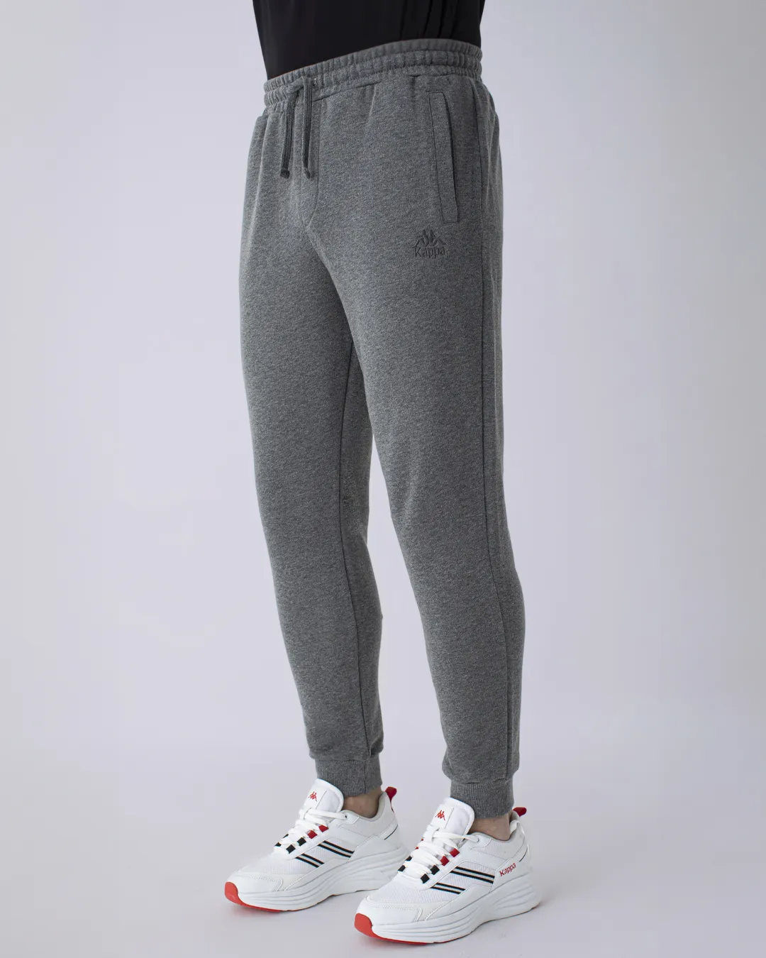 Gri Authentic Wayne Erkek Gri-Melanj Regular Fit Eşofman Altı