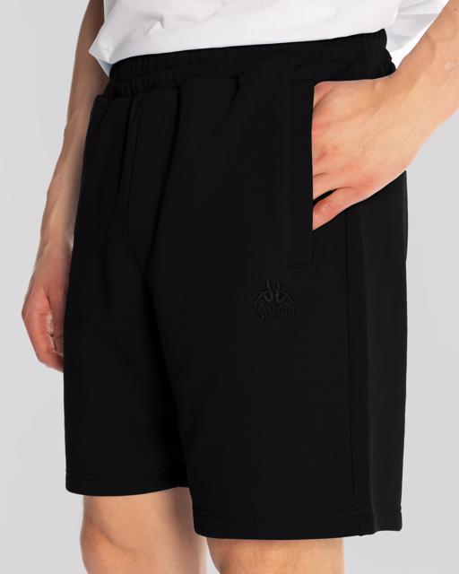 Siyah Authentic Eli Erkek Siyah Regular Fit Şort - KAPPA® Türkiye