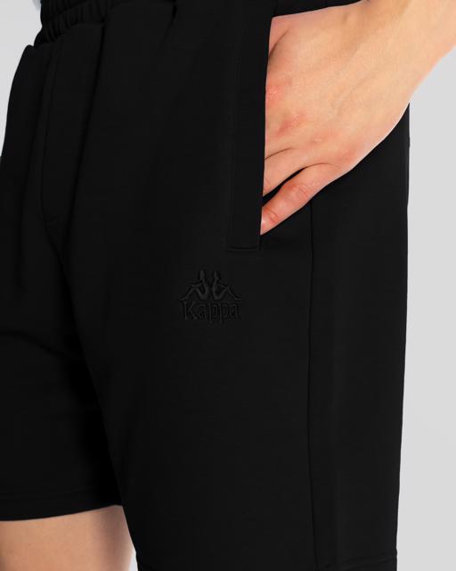 Siyah Authentic Eli Erkek Siyah Regular Fit Şort - KAPPA® Türkiye
