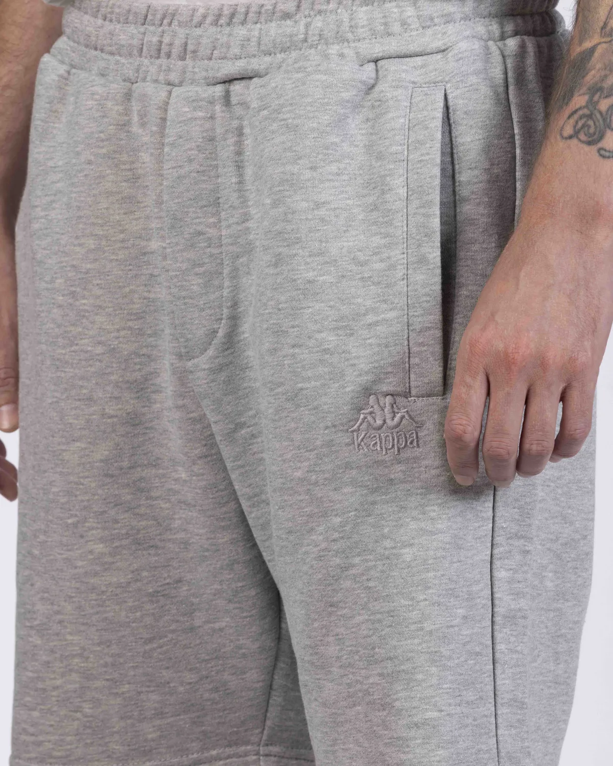 Gri Authentic Eli Erkek Gri-Melanj Regular Fit Şort