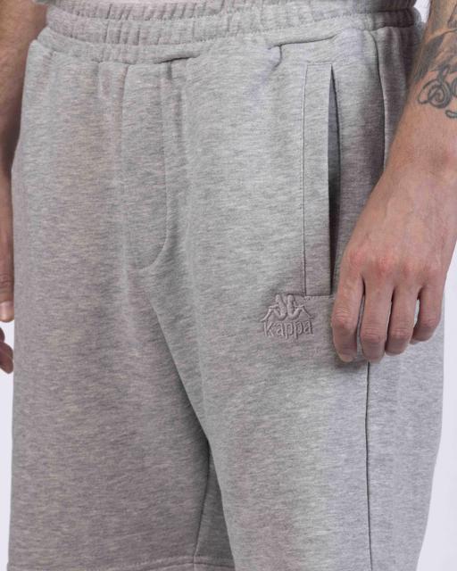 Gri Authentic Eli Erkek Gri-Melanj Regular Fit Şort - KAPPA® Türkiye