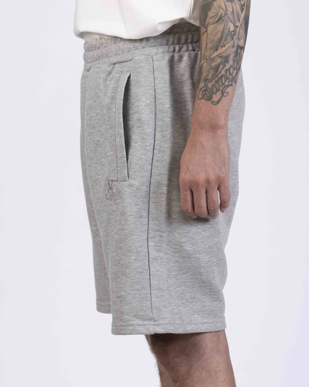 Gri Authentic Eli Erkek Gri-Melanj Regular Fit Şort