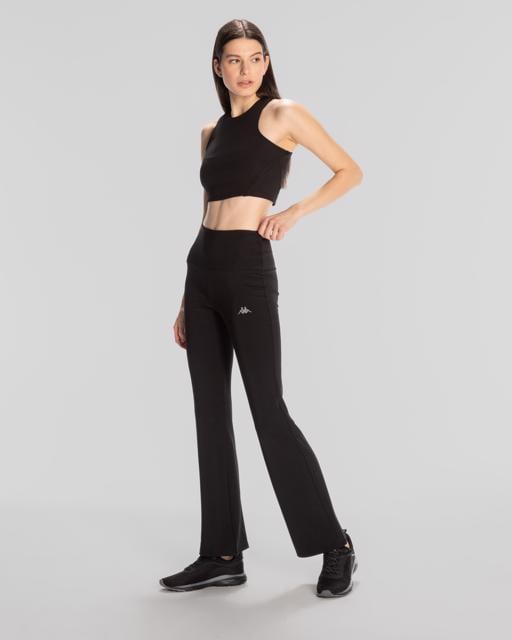 Siyah Cheryl Top Kadın Siyah Regular Fit Atlet - KAPPA® Türkiye