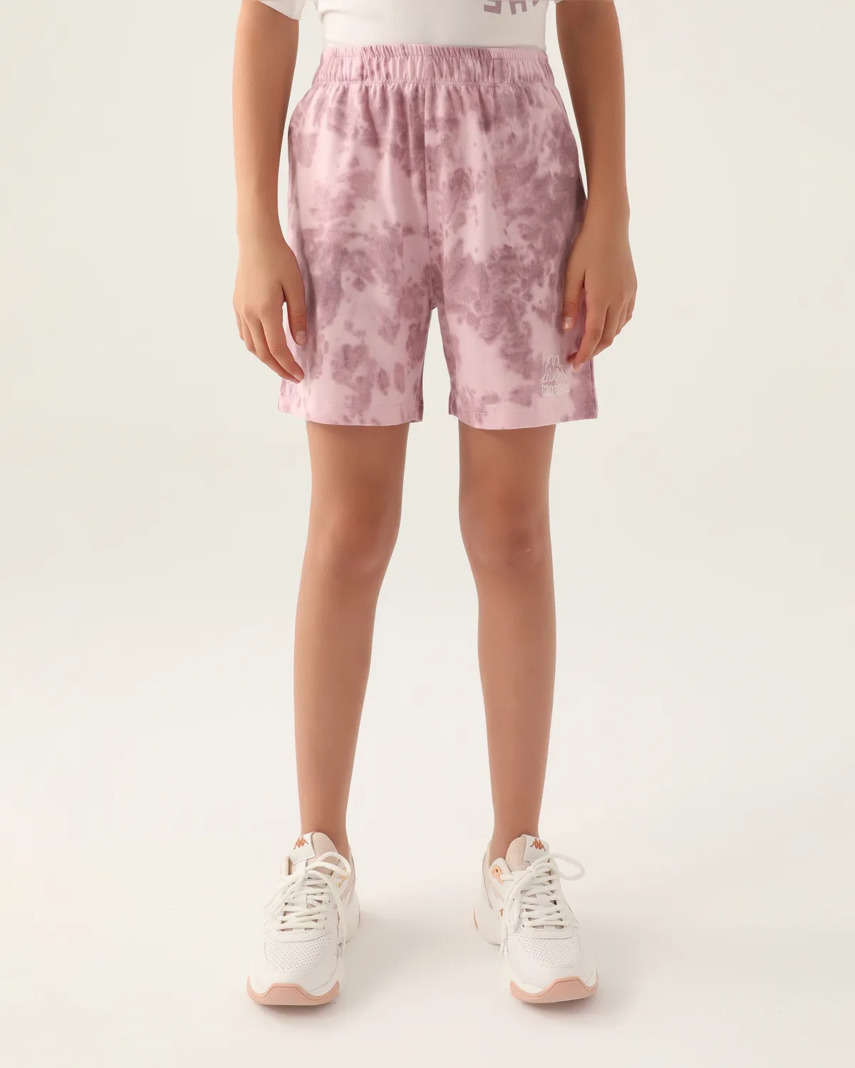 Pembe Logo Carissa Kız Çocuk Açık Pembe Regular Şort