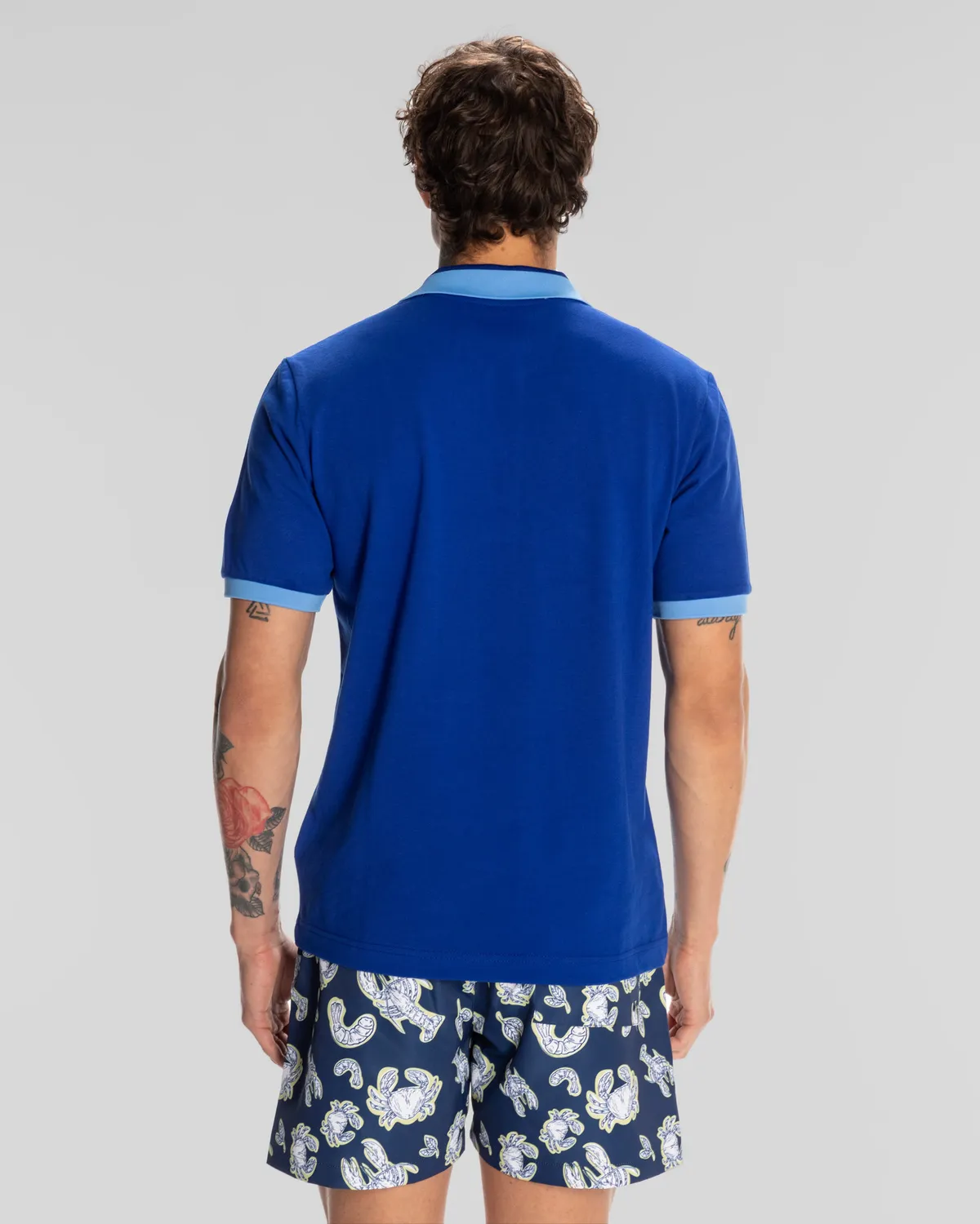 Mavi Logo Neon Erkek Mavi Regular Fit Polo Yaka Tişört