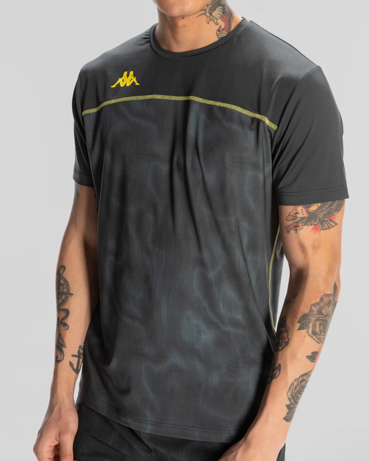 Gri Kombat Fomo Erkek Gri Regular Fit Tişört