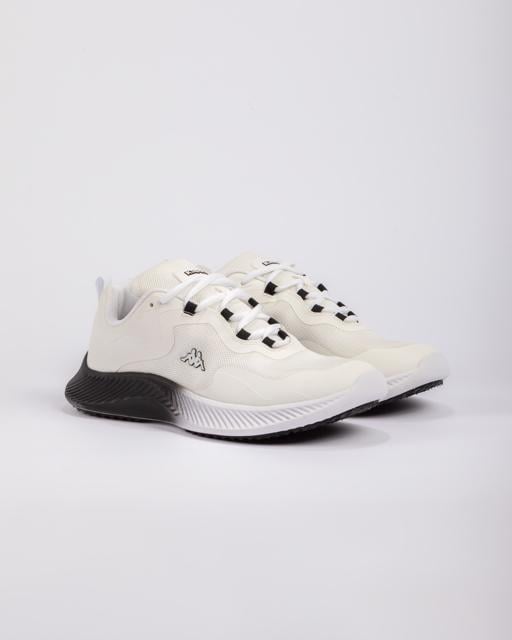 Beyaz Logo Valdi Unisex Beyaz-Siyah Spor Ayakkabı - KAPPA® Türkiye