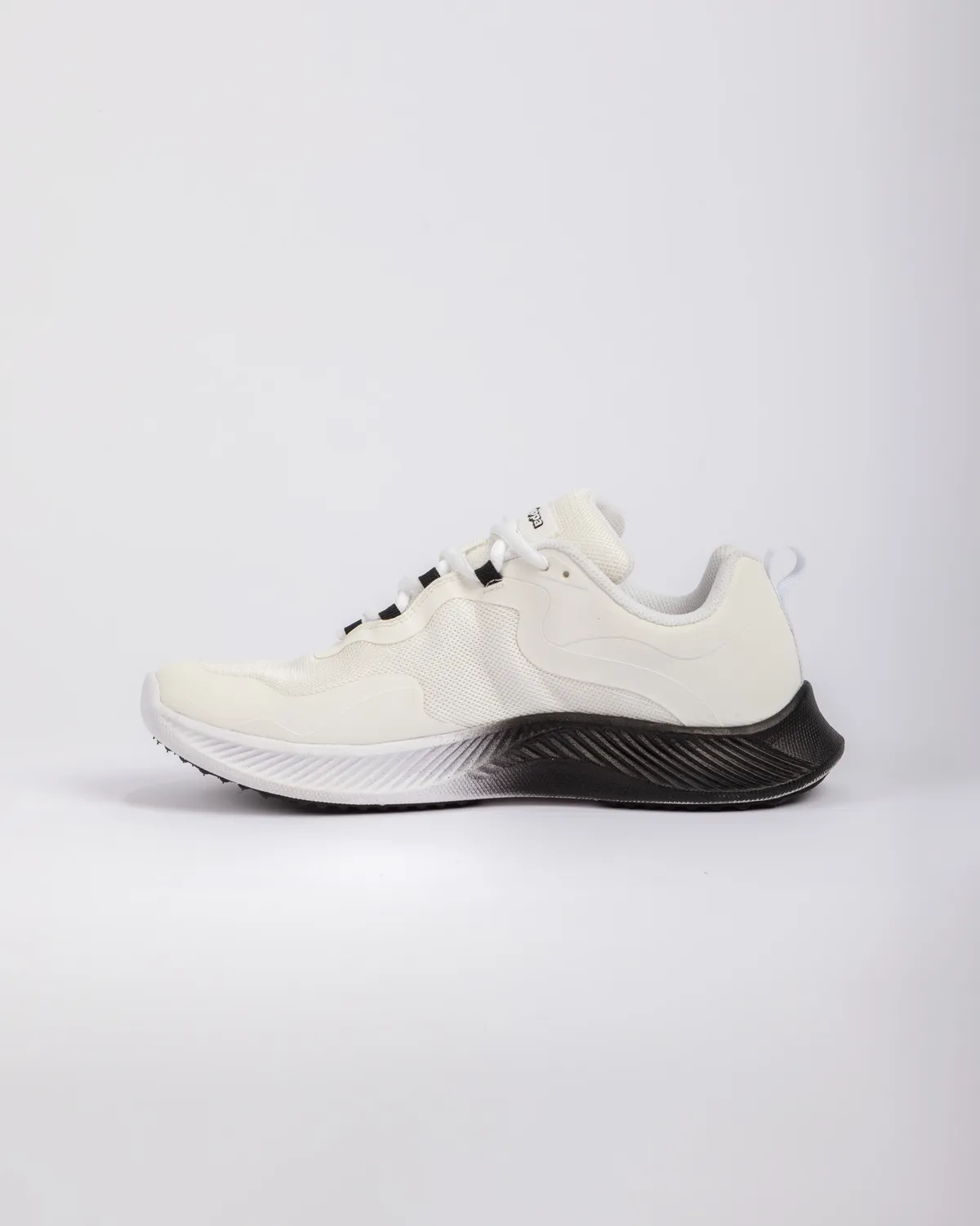 Beyaz Logo Valdi Unisex Beyaz-Siyah Spor Ayakkabı