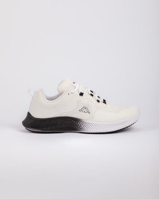 Beyaz Logo Valdi Unisex Beyaz-Siyah Spor Ayakkabı - KAPPA® Türkiye