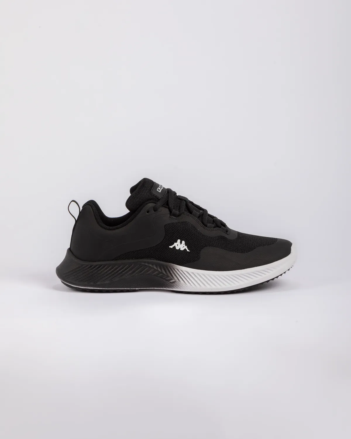 Siyah Logo Valdi Unisex Siyah-Beyaz Spor Ayakkabı