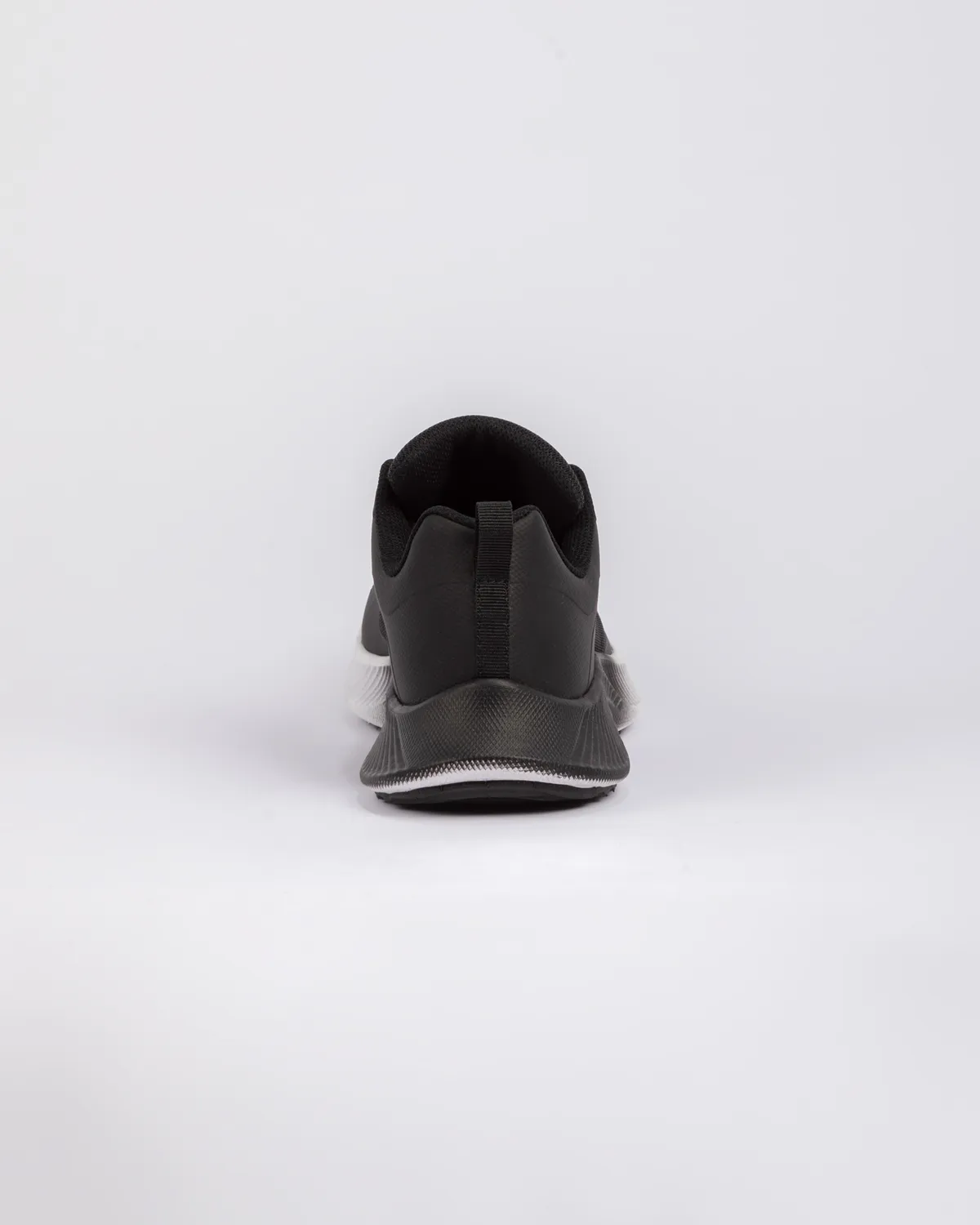 Siyah Logo Valdi Unisex Siyah-Beyaz Spor Ayakkabı