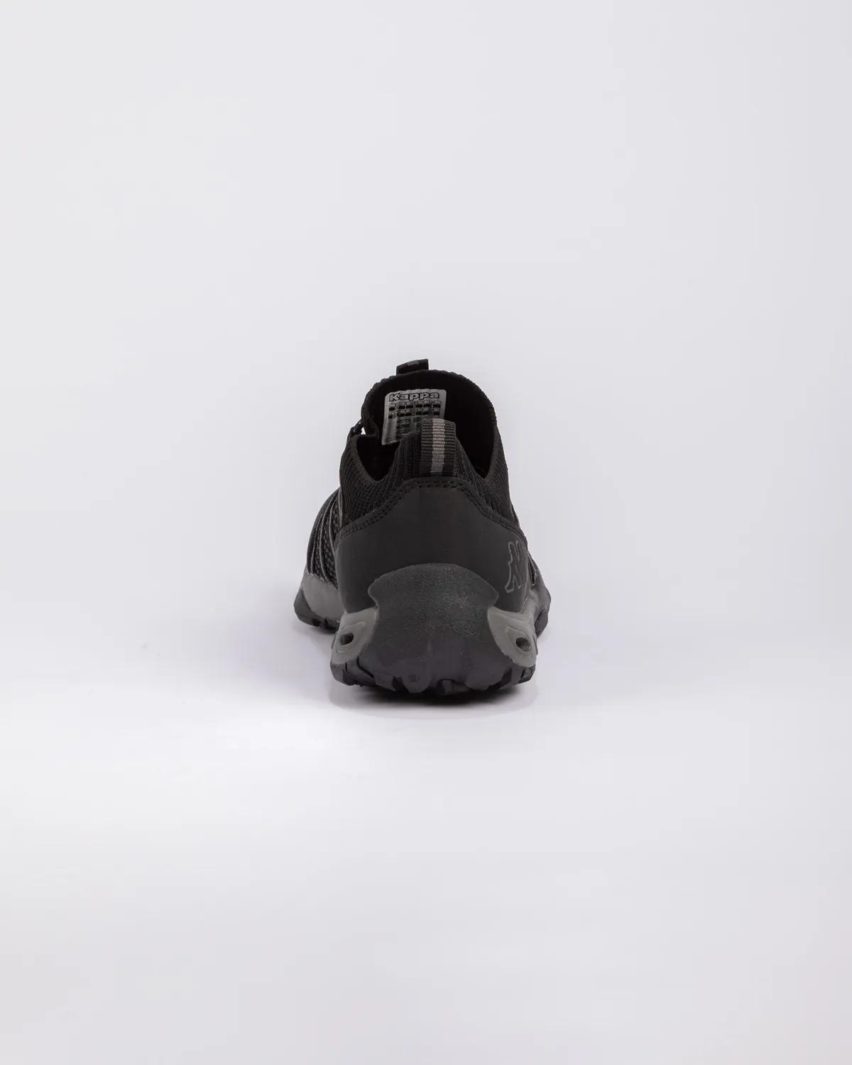 Siyah Logo Okavando Unisex Siyah-Antrasit Spor Ayakkabı