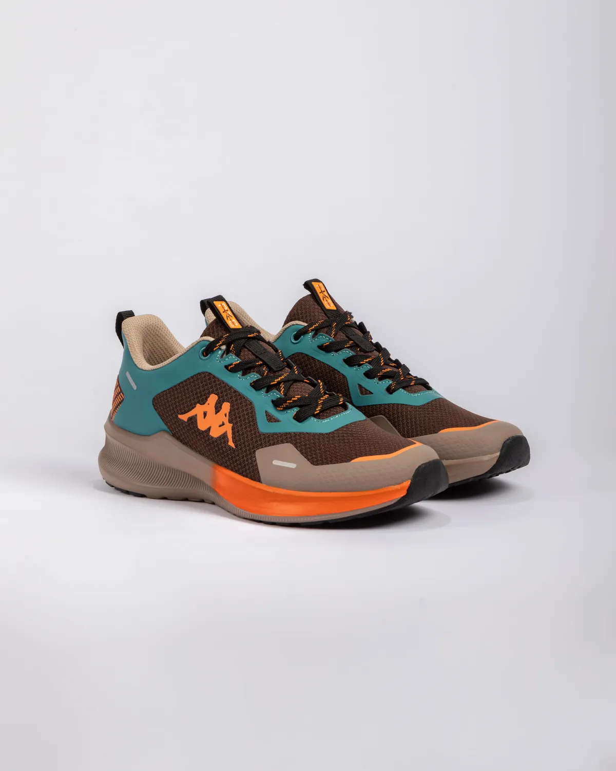 Bej Limpopo Unisex Kahverengi-Turkuaz Spor Ayakkabı