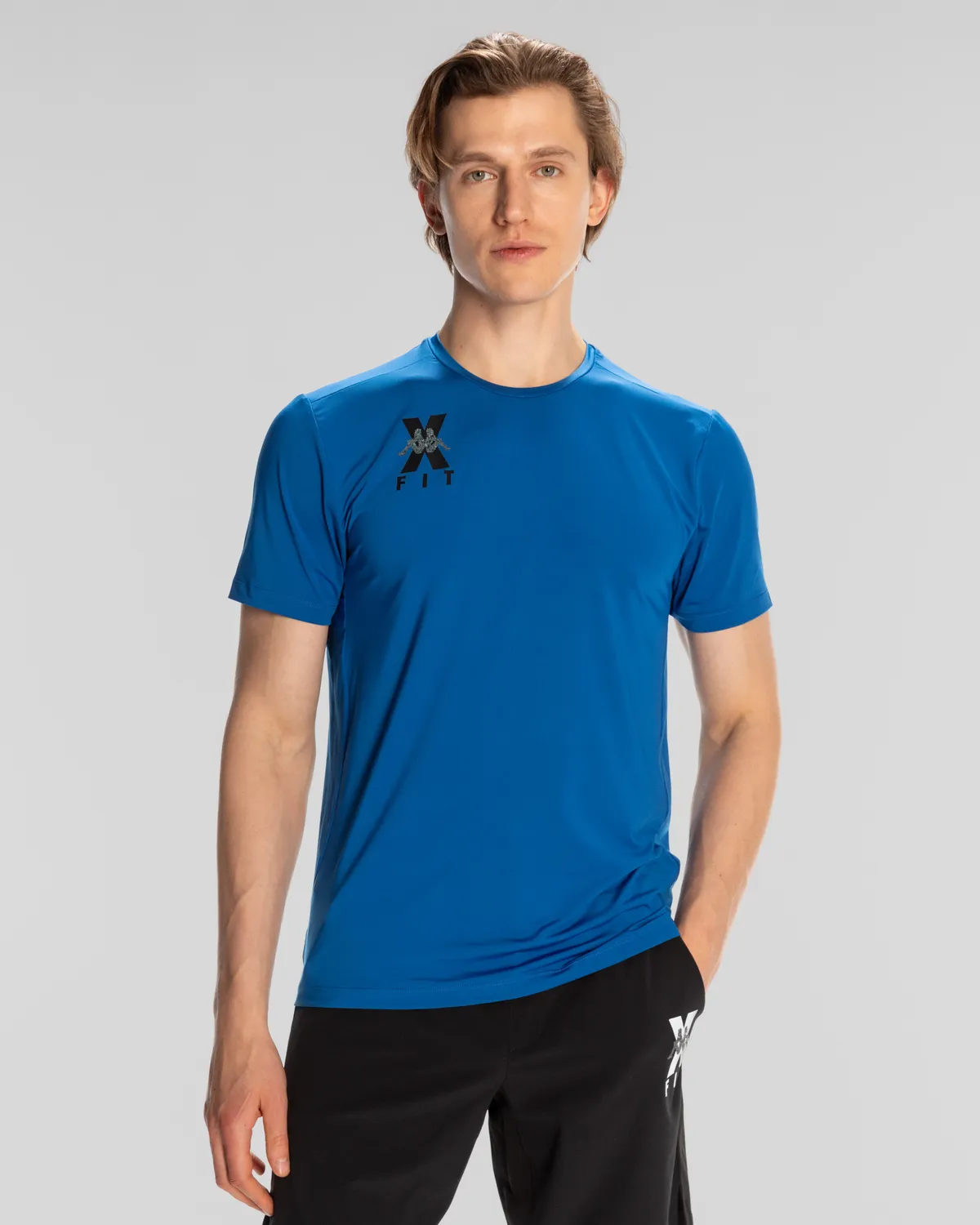 Mavi Kombat Wkt Ello Xfit Erkek Açık Mavi Regular Fit Tişört