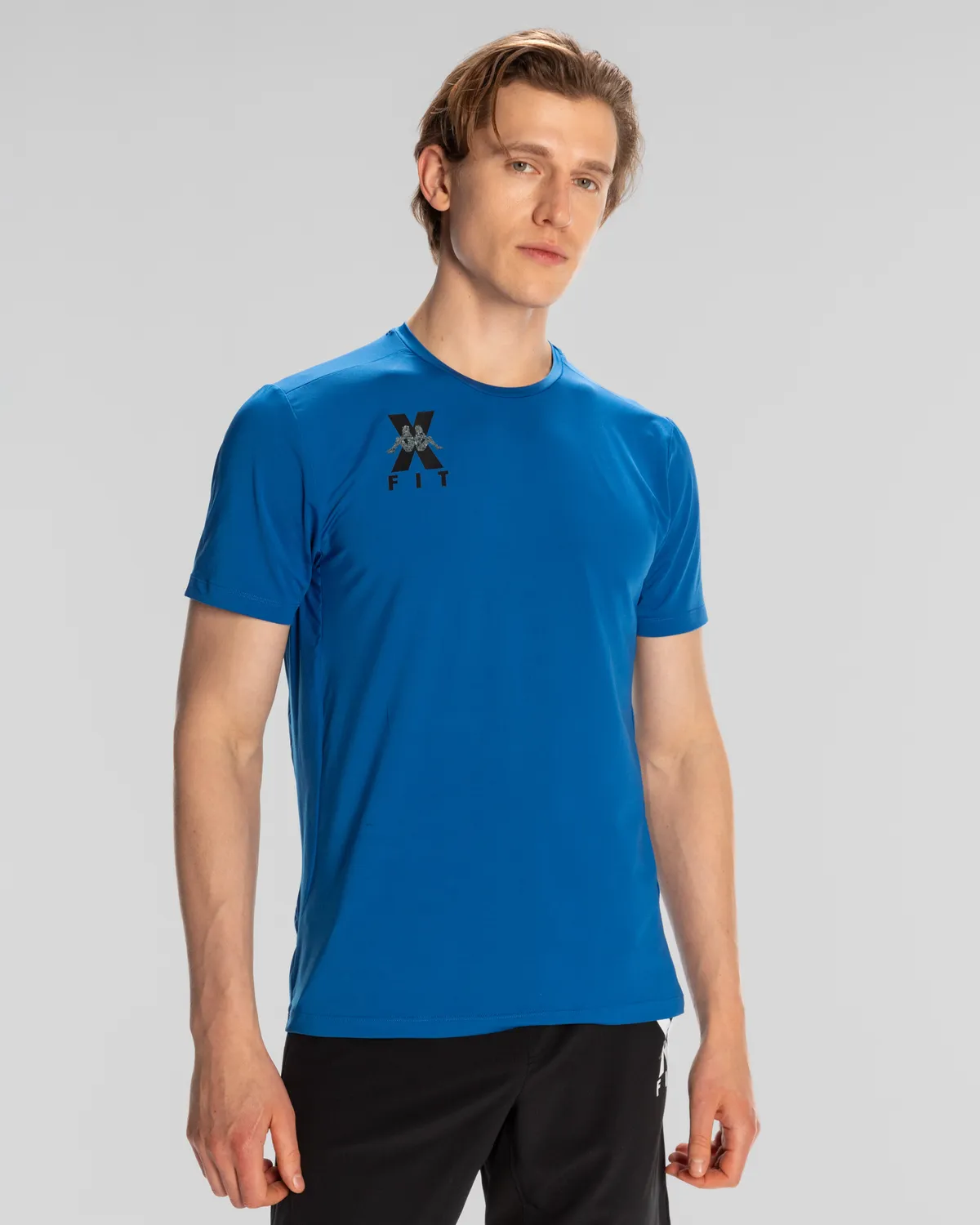 Mavi Kombat Wkt Ello Xfit Erkek Açık Mavi Regular Fit Tişört