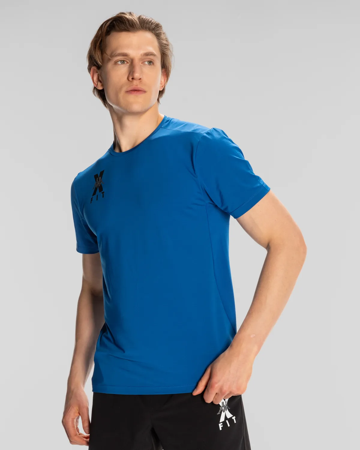 Mavi Kombat Wkt Ello Xfit Erkek Açık Mavi Regular Fit Tişört