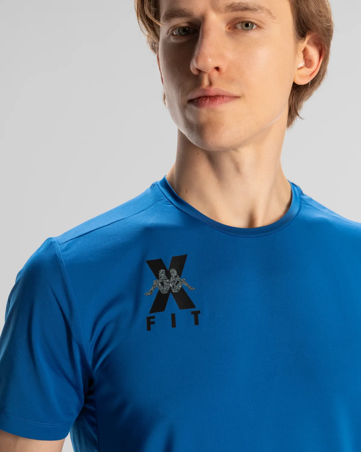 Mavi Kombat Wkt Ello Xfit Erkek Açık Mavi Regular Fit Tişört