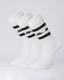 Authentic Dagaza 3pack Unisex Beyaz Regular Fit Çorap