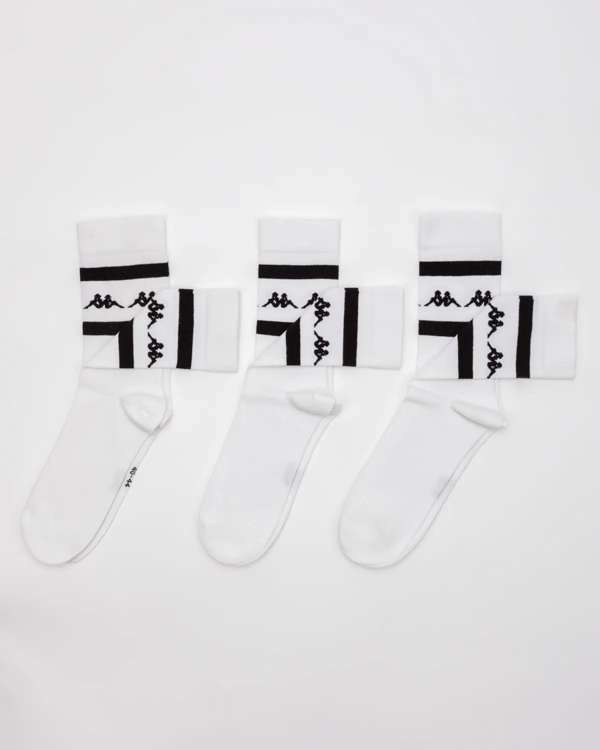 Siyah Authentic Dagaza 3pack Unisex Siyah-Beyaz Regular Fit Çorap