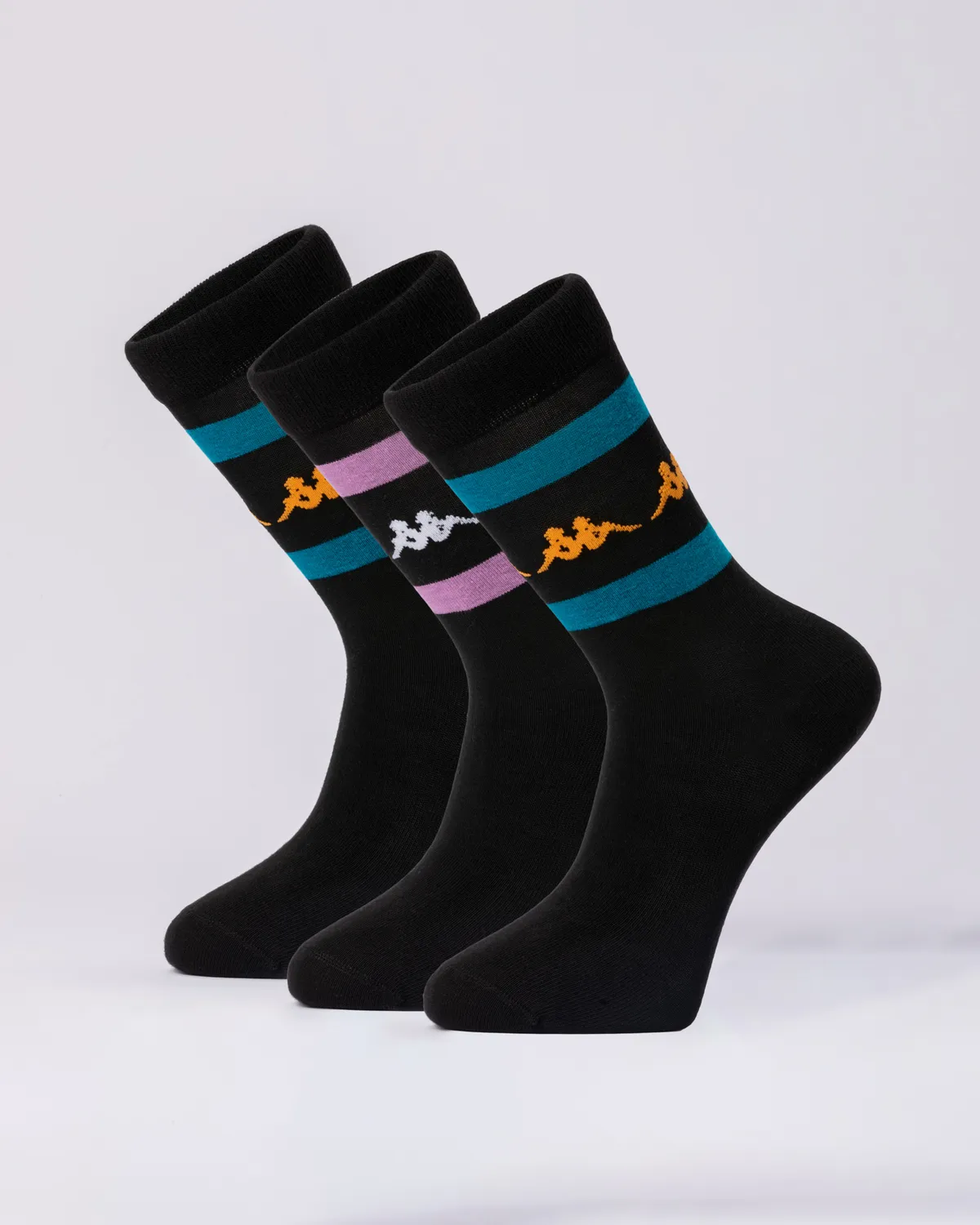 Siyah Authentic Dagaza 3pack Unisex Siyah Regular Fit Çorap