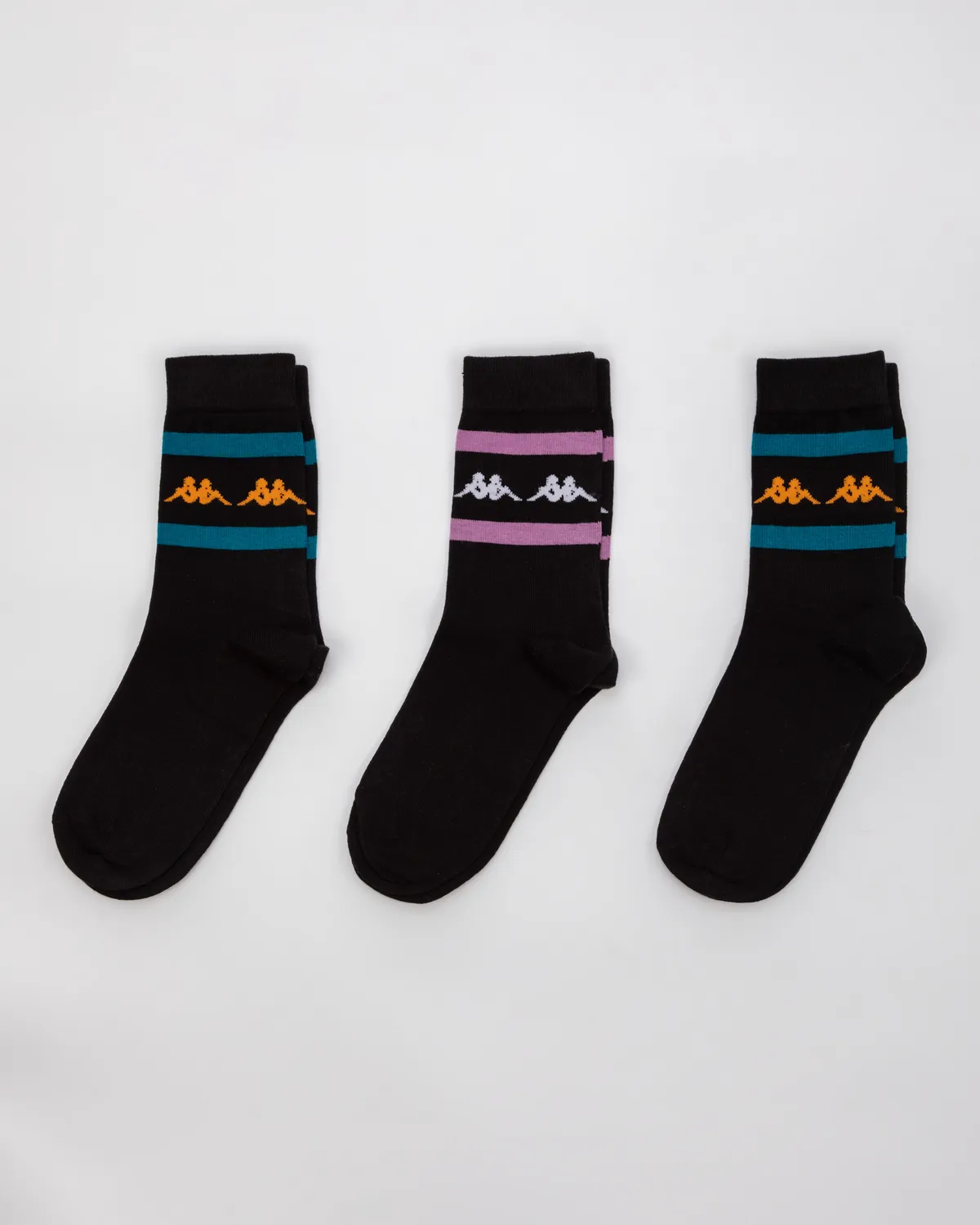 Siyah Authentic Dagaza 3pack Unisex Siyah Regular Fit Çorap