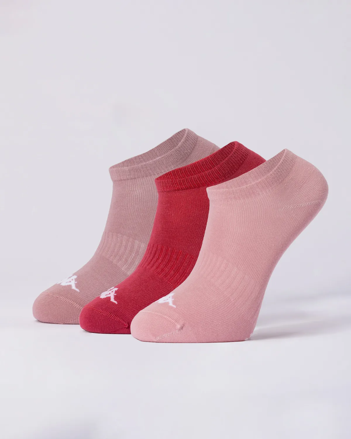 Pembe Authentic Sandy 2 3pack Unisex Menekşe-Kırmızı Çorap