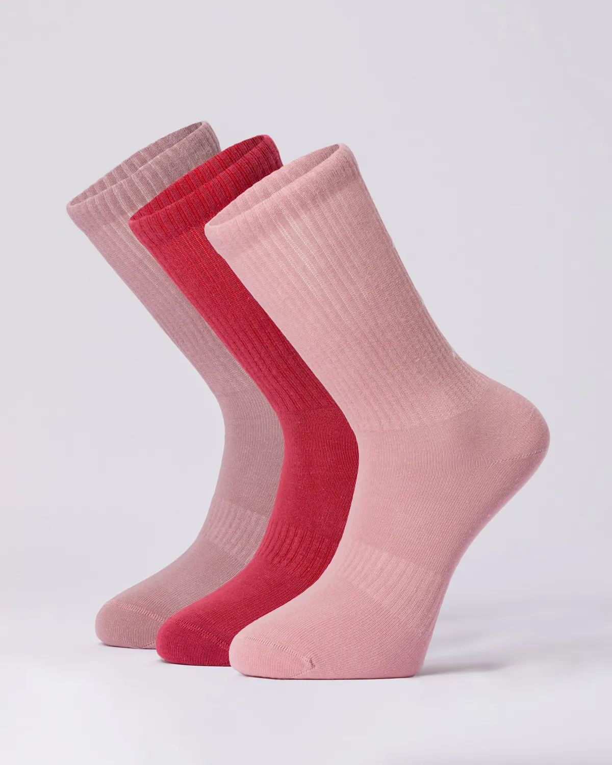 Pembe Authentic Bellam 3pack Unisex Menekşe-Kırmızı Çorap