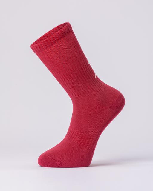Pembe Authentic Bellam 3pack Unisex Menekşe-Kırmızı Çorap - KAPPA® Türkiye
