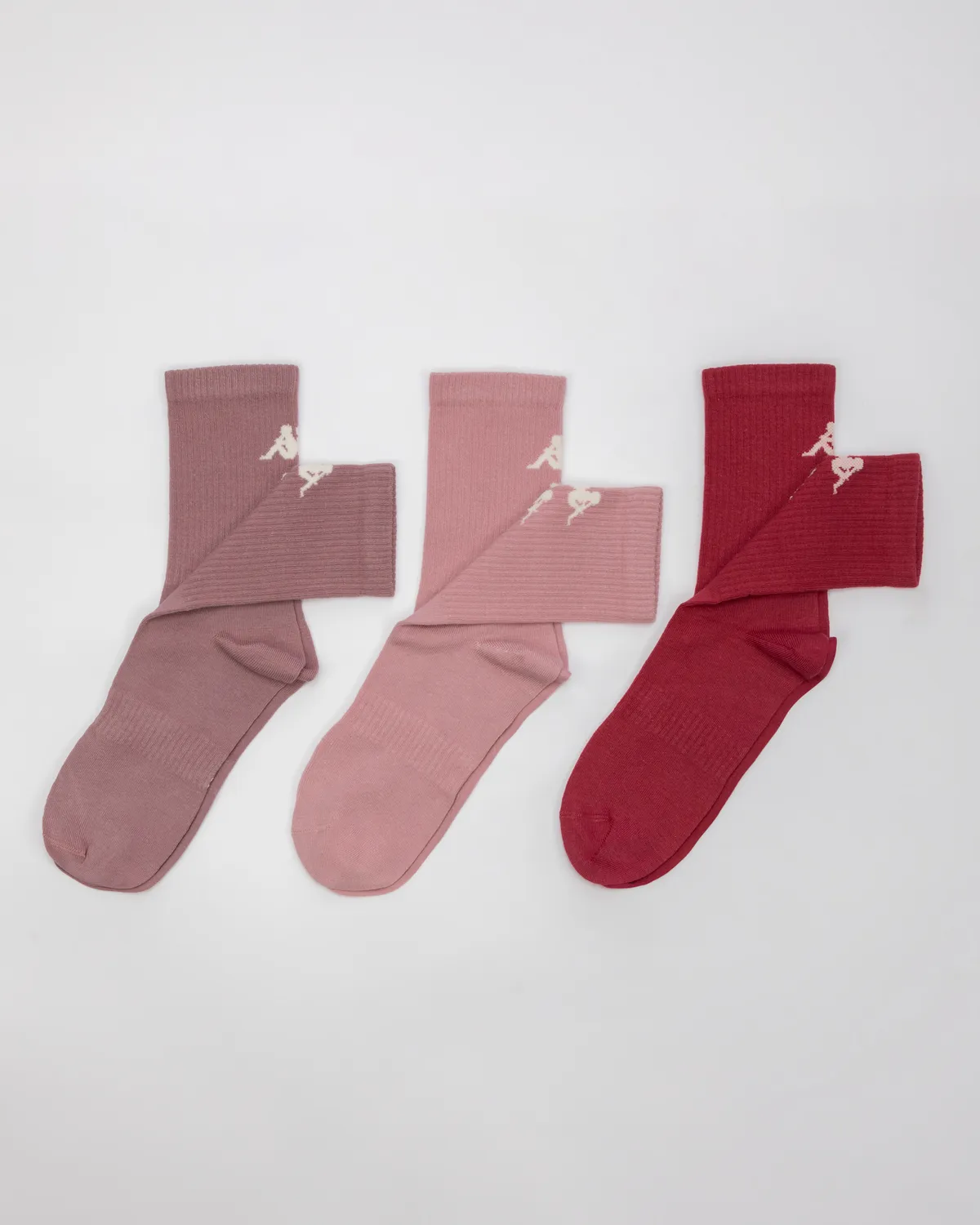 Pembe Authentic Bellam 3pack Unisex Menekşe-Kırmızı Çorap