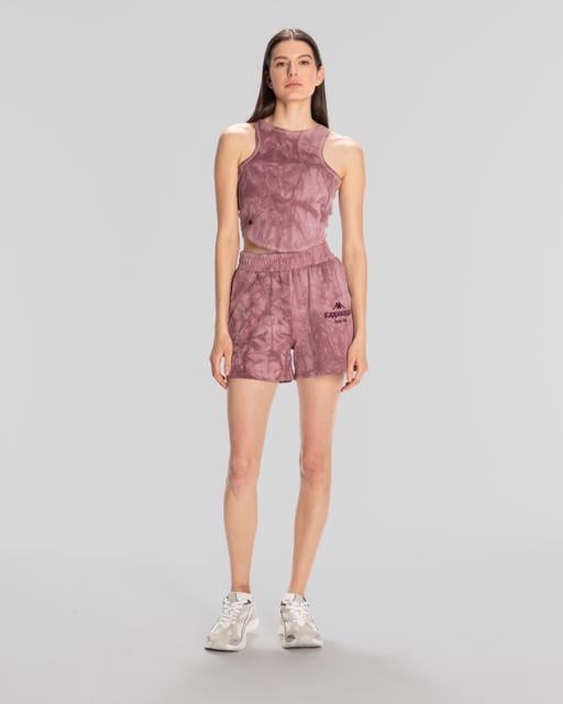 Pembe Authentic Nao Tank Top Kadın Gül Kurusu Comfort Fit Atlet - KAPPA® Türkiye