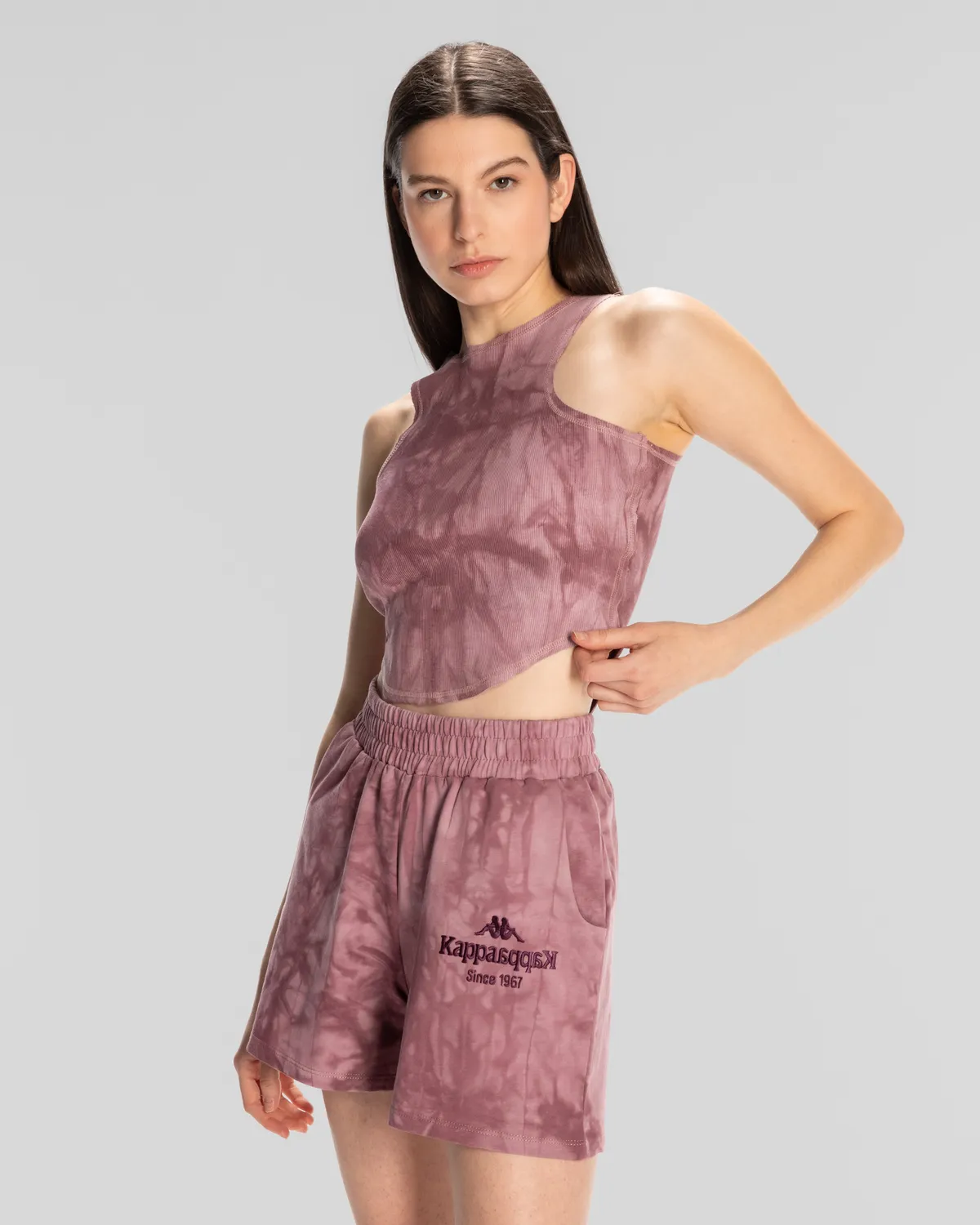 Pembe Authentic Nao Tank Top Kadın Gül Kurusu Comfort Fit Atlet