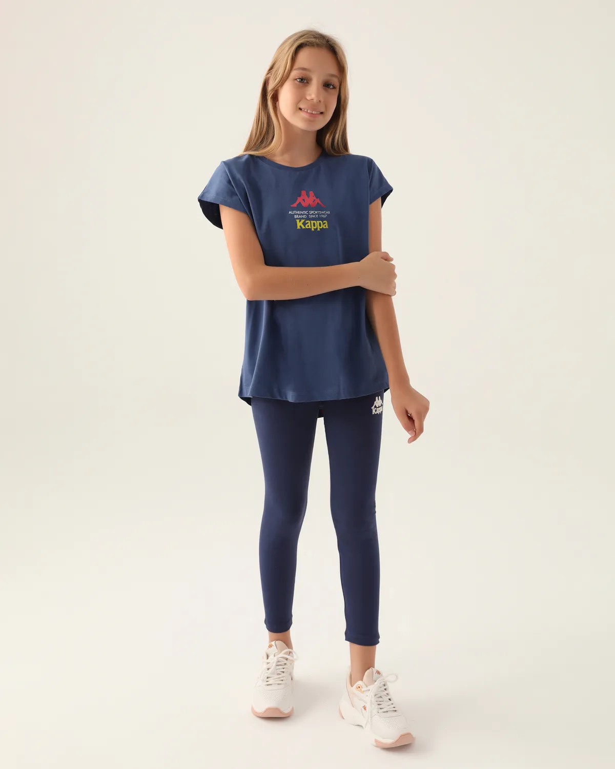 Mavi Authentic Carmen Kız Çocuk Mavi Regular Fit Tişört