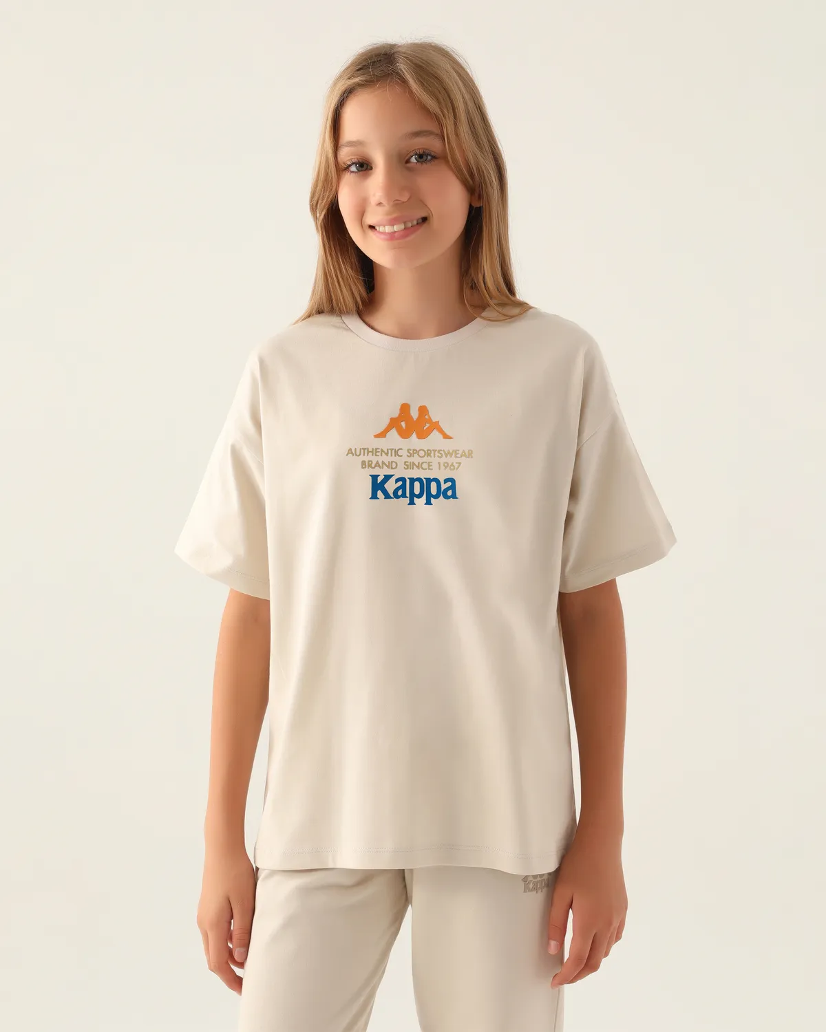 Bej Authentic Carol Kız Çocuk Bej Regular Fit Tişört