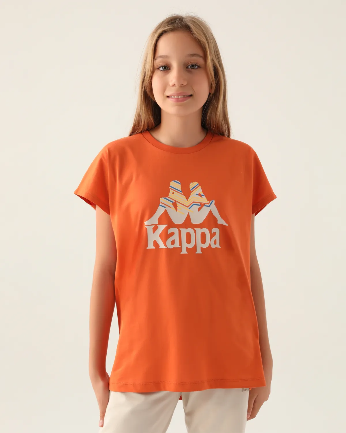 Turuncu Authentic Carolina Kız Çocuk Koyu Turuncu Regular Fit Tişört