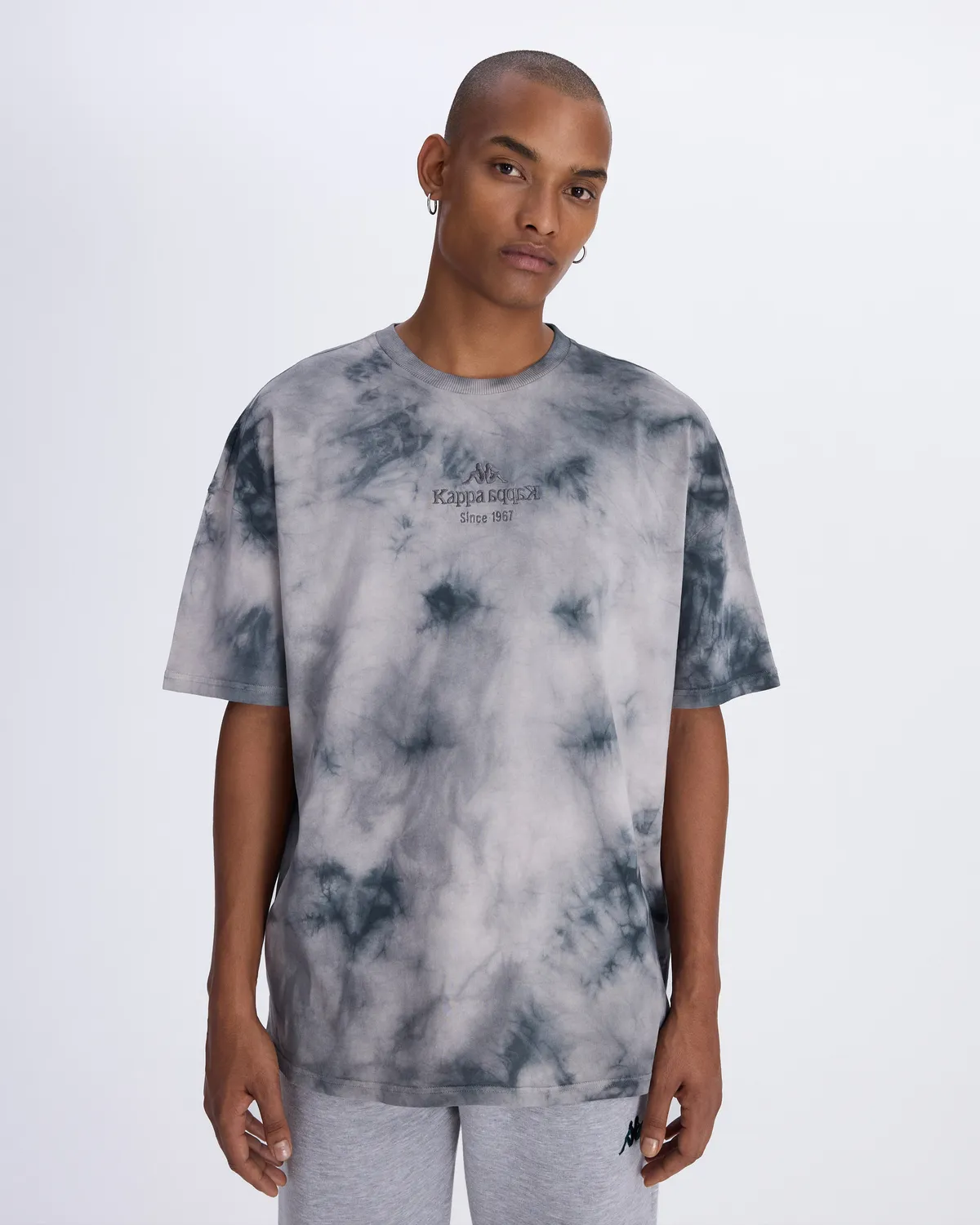 Siyah Authentic Mabelne Erkek Antrasit Comfort Fit Tişört