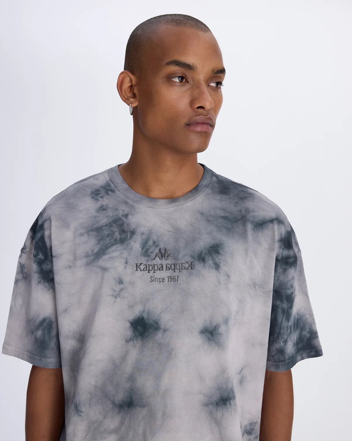 Siyah Authentic Mabelne Erkek Antrasit Comfort Fit Tişört