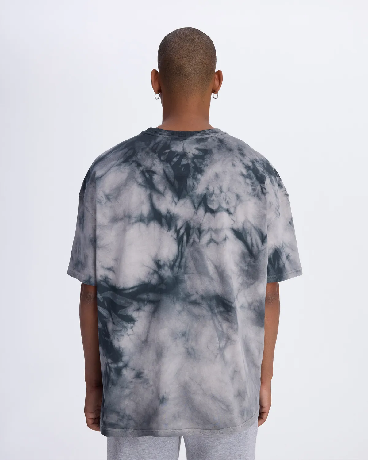 Siyah Authentic Mabelne Erkek Antrasit Comfort Fit Tişört