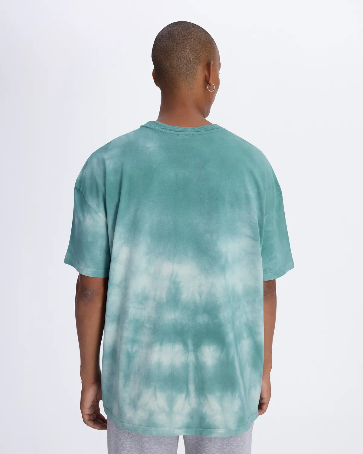 Yeşil Authentic Mabelne Erkek Yeşil Comfort Fit Tişört