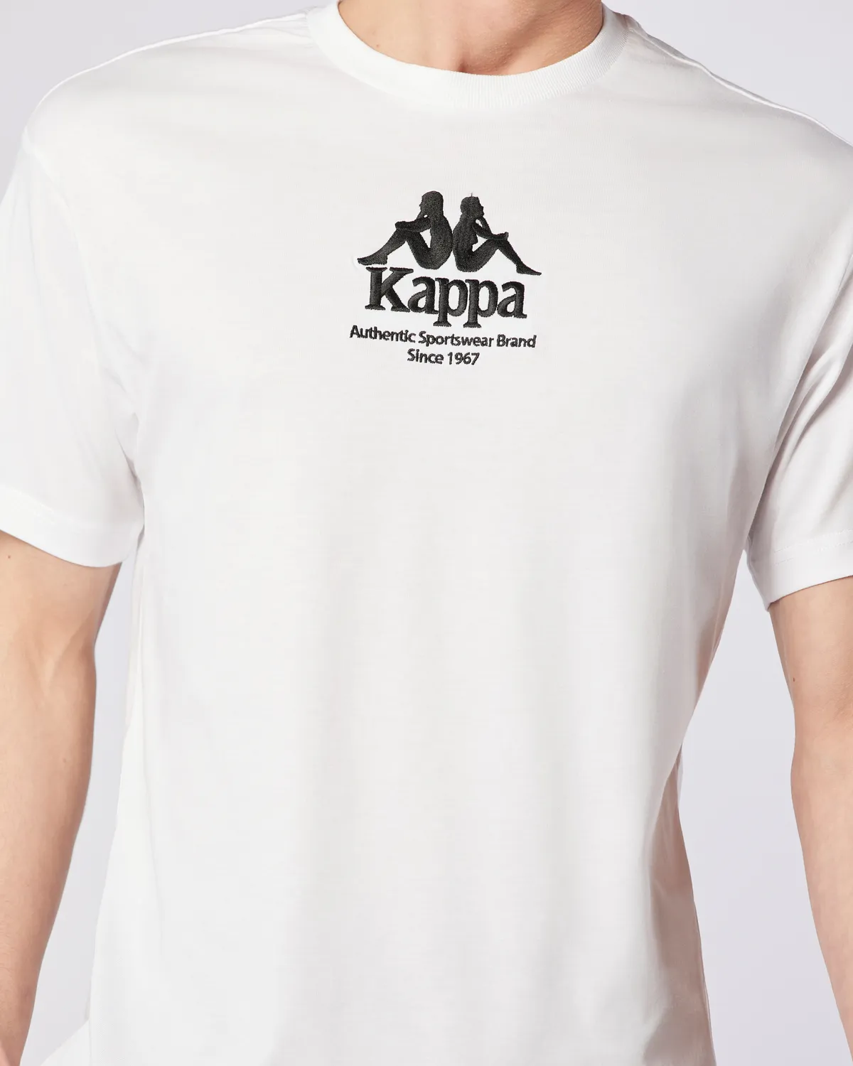 Beyaz Authentic Gastor Tur Erkek Beyaz Regular Fit Tişört