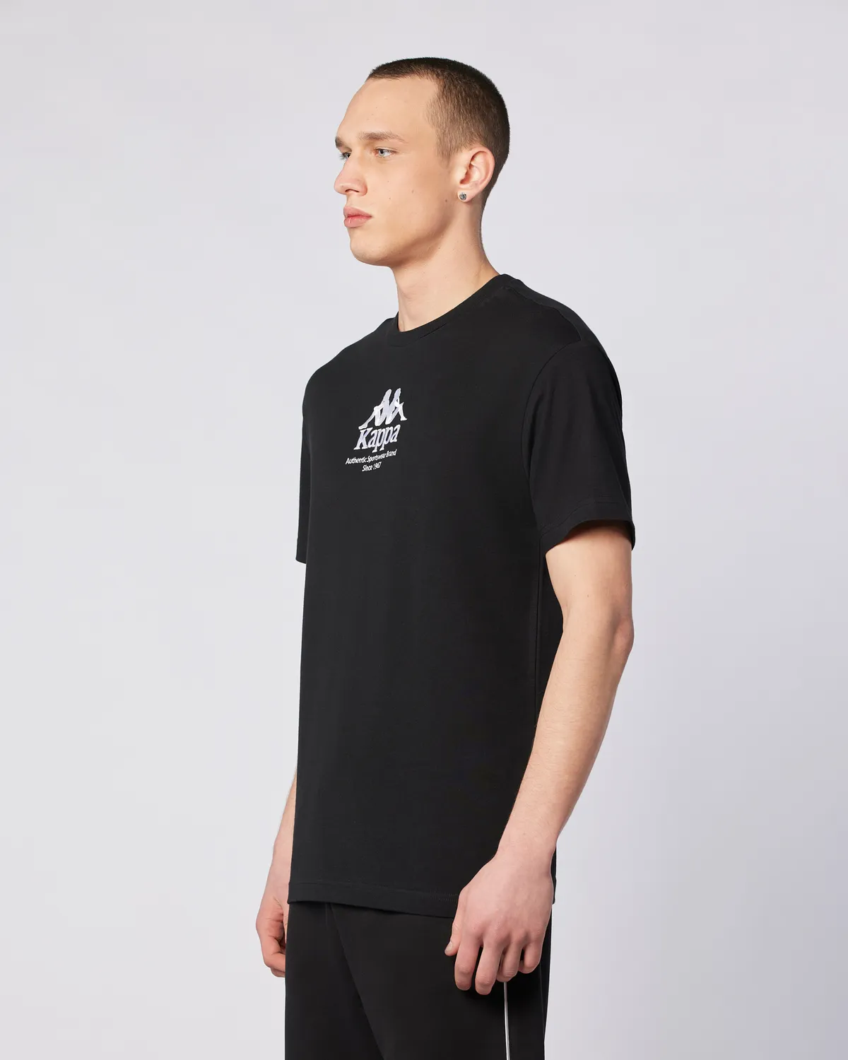 Siyah Authentic Gastor Tur Erkek Siyah Regular Fit Tişört