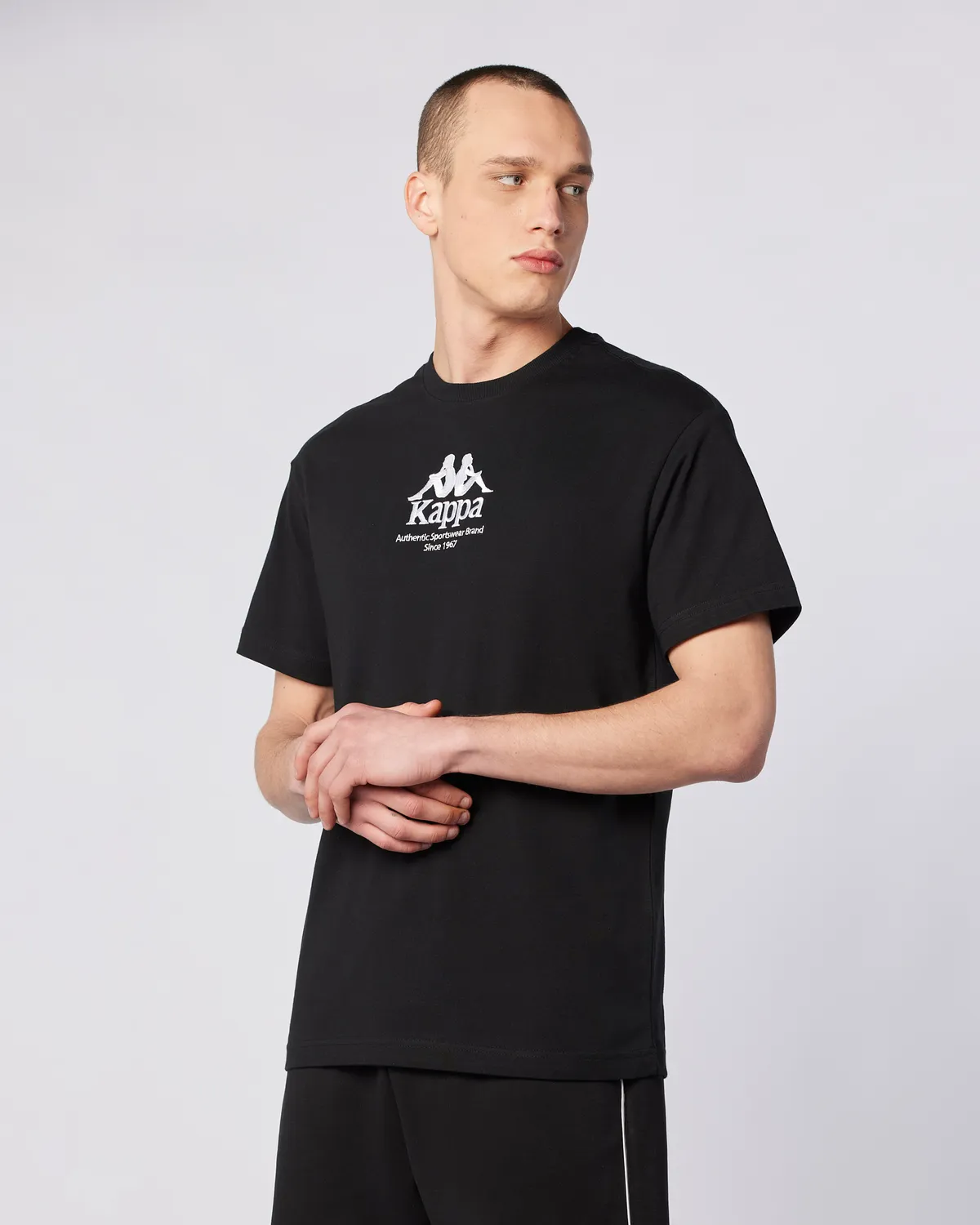 Siyah Authentic Gastor Tur Erkek Siyah Regular Fit Tişört